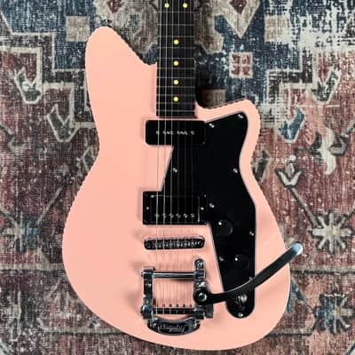 Reverend Rick Vito Soul Agent Orchid Pink Electric Guitar W/ Original Box & Case Candy! image 7