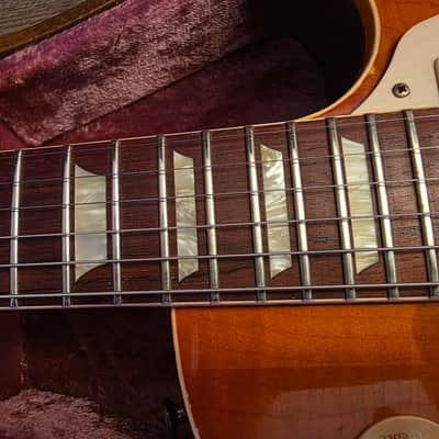Gibson Custom Shop Gary Rossington '59 Les Paul Standard 2005 - Murphy Aged Sunburst Brazilian Board image 15