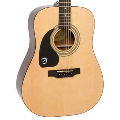 Epiphone DR100 SONGMAKER Series Left-Handed Acoustic Guitar (Natural) image 1