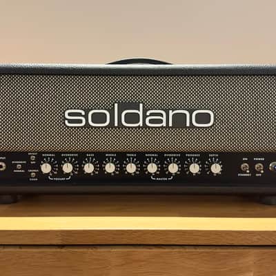Soldano SLO-100 Custom Shop 2-Channel 100-Watt - Serial #1 - Salt & Pepper image 1