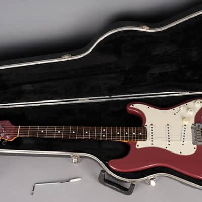 Fender American Standard Stratocaster - Limited - 1995 - Burgundy Mist w/Matching Headstock image 16