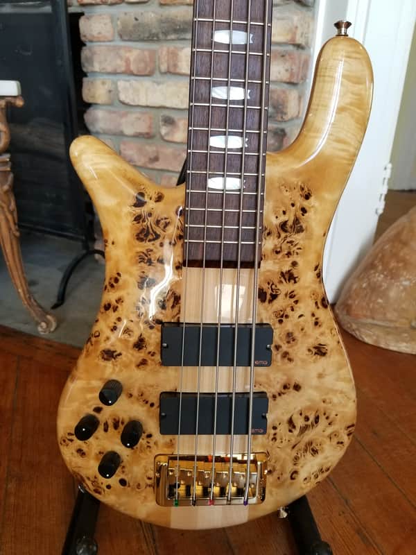 Spector Euro 5LX Lefty Left Handed 2017 Poplar Burl image 1