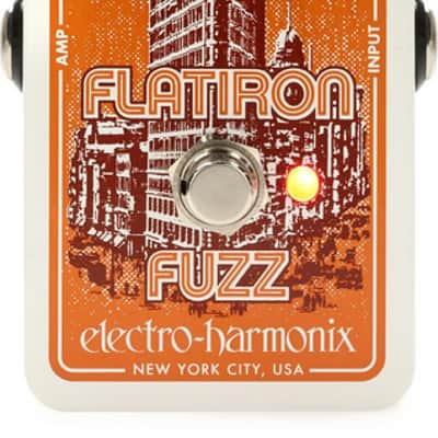 Electro-Harmonics Flatiron Fuzz Pedal | Classic Op-Amp Powered Fuzz/Distortion image 1