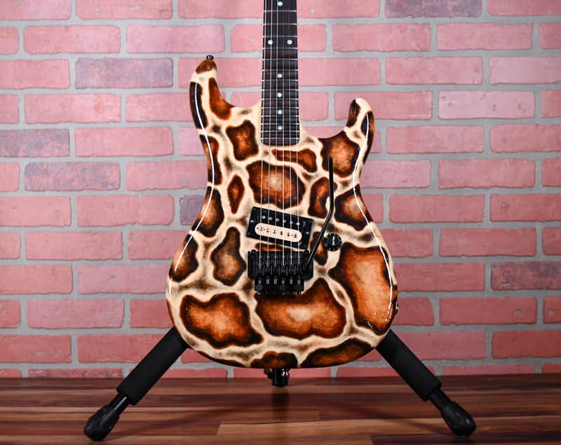 Kramer Baretta Single Hum Giraffe Graphic 1989 w/OHSC image 1