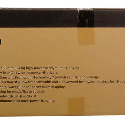 JBL CBT 1000 1500w 2-Way Swivel Wall Mount Line Array Column Speaker in Black image 9