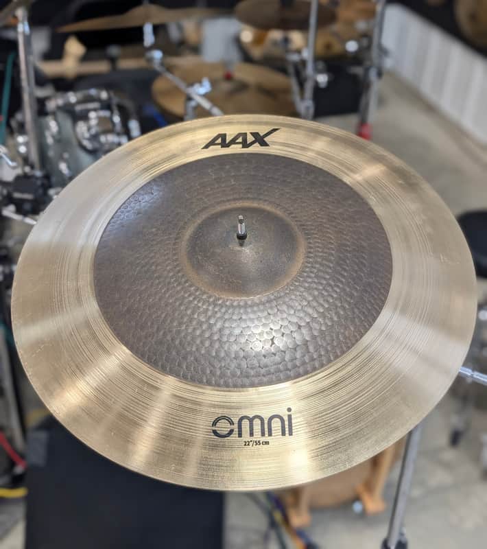 Sabian 22" AAX Omni Cymbal 2019 - Present - Lathed/Unlathed image 1