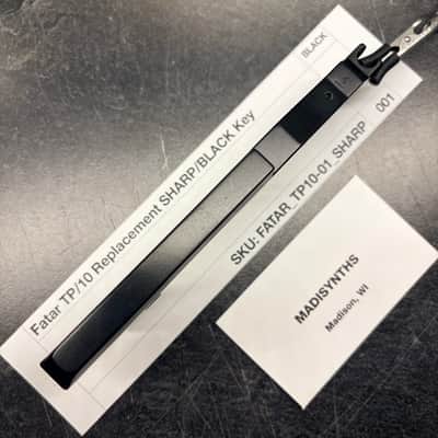 ORIGINAL Fatar TP/10 Replacement SHARP/BLACK Key for Kurzweil K2500X, PC2X, PC88; Ensoniq E-Prime, MR-76, KS32, KT76/KT88, TS12, ZR-76; Doepfer LMK2+/LMK3+/LMK4+