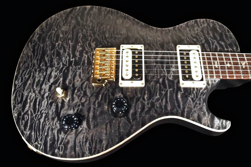 2003 Paul Reed Smith PRS Singlecut Artist Package Quilt Top Pre-Lawsuit Grey Black image 1