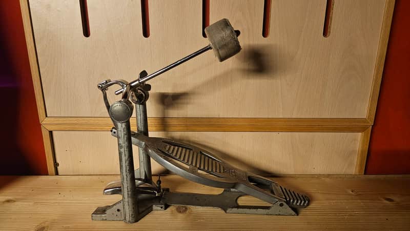 WFL Speed King Bass Drum Pedal 1951 - 1958 - Silver image 1