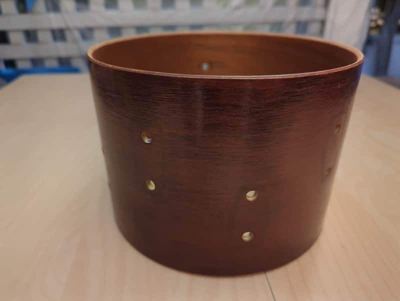 8" Nordic Ludwig Mahogany Shell 2024 - Red Mahogany finish image 1