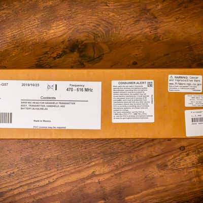 Shure AD2/Audix OM6/SoundTools Axient Digital Wireless Microphone (G57 Band) - Like New/Unused/NOS image 2