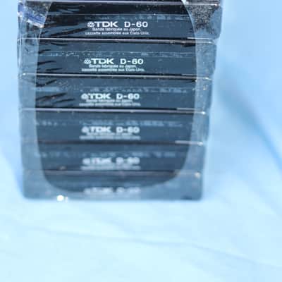 TDK d60 high output type I cassette 7 pack image 3