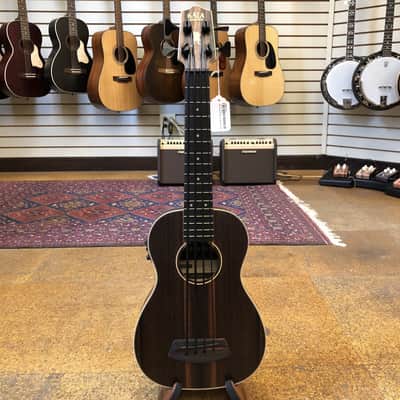 Kala Striped Ebony Acoustic-Electric U-Bass w/Padded Gig Bag image 4