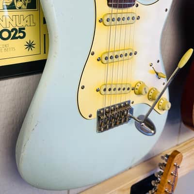 MJT Stratocaster 2026 - Sonic blue relic nitro image 4