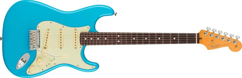 FENDER - American Professional II Stratocaster  Rosewood Fingerboard  Miami Blue - 0113900719 image 1