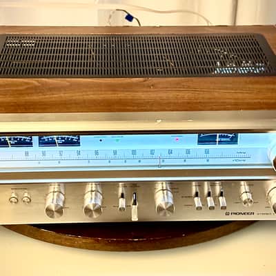 🎶✨ Pioneer SX-780 / SX780 Vintage Stereo Receiver w/ Wood Cabinet — Serviced, LED Dial, Clean image 7