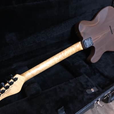 Schecter USA Custom Shop PT Dream Machine II (Tele HH) in Walnut w/ OHSC (Rare Sweetwater Exclusive) image 8
