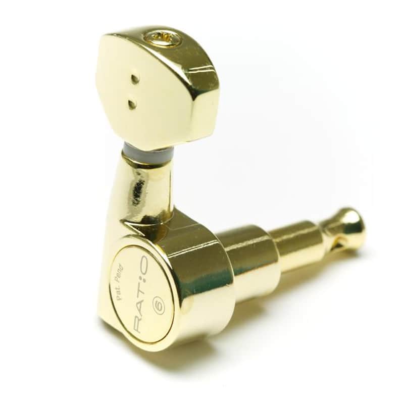 Graph Tech PRN-2731-G0 Electric 6 In-Line Classic Gold Gold image 1