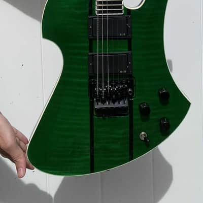 1998 B.C. Rich Mockingbird NAMM Carved Top image 5