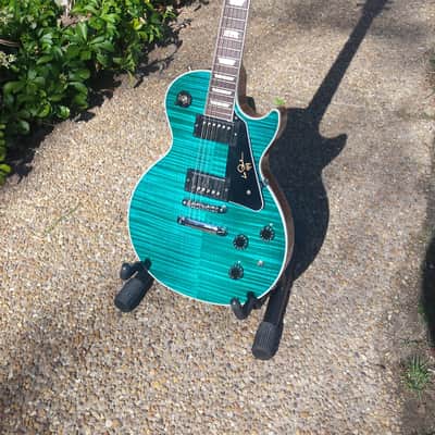 Gibson Les Paul Signature 2014 Caribbean Blue in Excellent Condition - STUNNING! image 1
