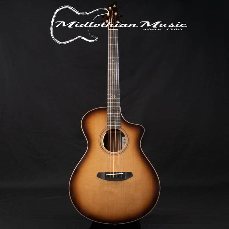 Breedlove - Limited Edition - Premier Concert Edgeburst CE LTD - Red Cedar - Brazilian Rosewood w/Case image 1
