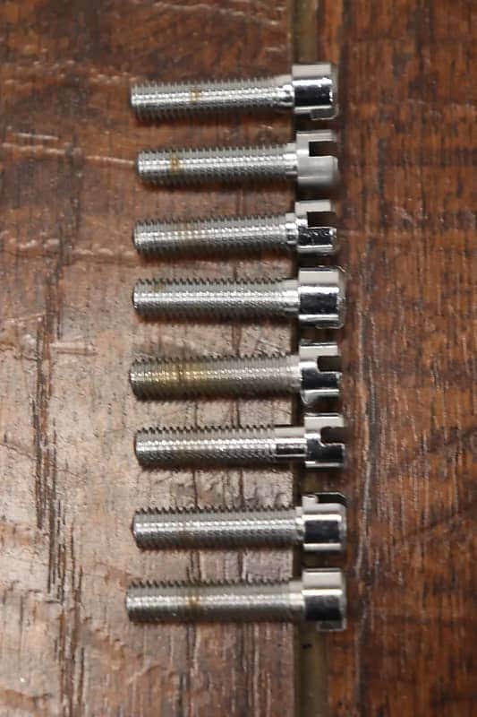 Premier 1 1/8" Slotted Tension Rods 8pk Vintage 1960's #1 image 1
