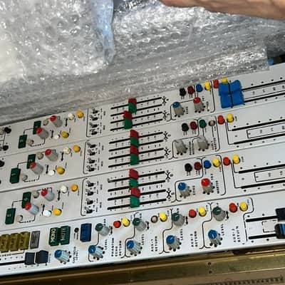 Argentini Console 32CH - INDUCTOR EQs 1976 - Alluminum white and Wood image 5
