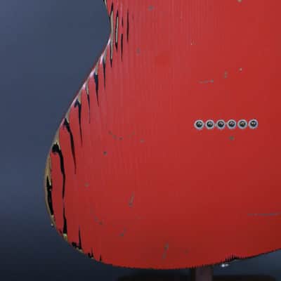 Novo Guitars Serus T Fiesta Red/'64 3-Tone Sunburst Dealer LTD *Free Shipping in the US* image 9