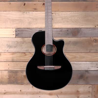 Yamaha NTX1 Nylon Acoustic/Electric Guitar Black image 4