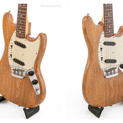 1966 Fender Duo-Sonic II in Natural with Original Case 6.8lbs image 8
