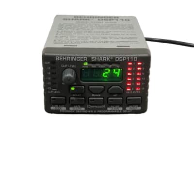 Behringer Shark DSP110 Feedback Destroyer and Programmable Delay