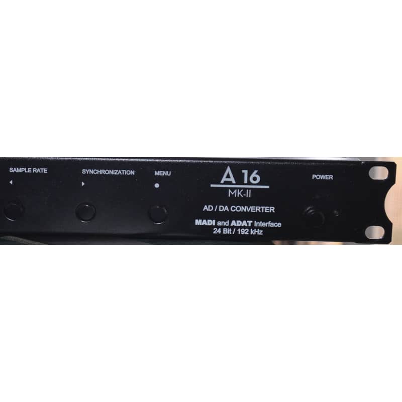 Ferrofish A16 MKII AD/DA converter 2016 Black image 1