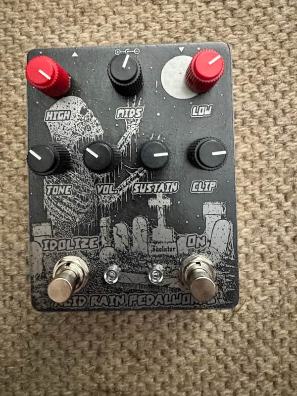 Acid Rain Pedalworks Idolator 2025 - Acid etched image 1