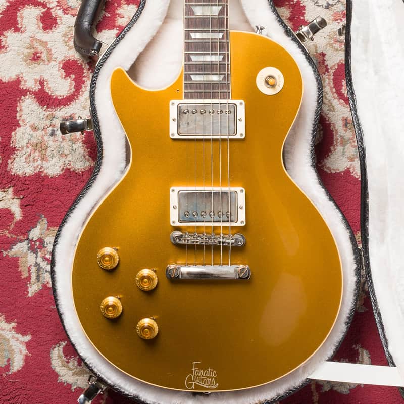 Gibson Les Paul Standard '57 Reissue Left-Handed - Goldtop Darkback VOS #742109 Second Hand image 1