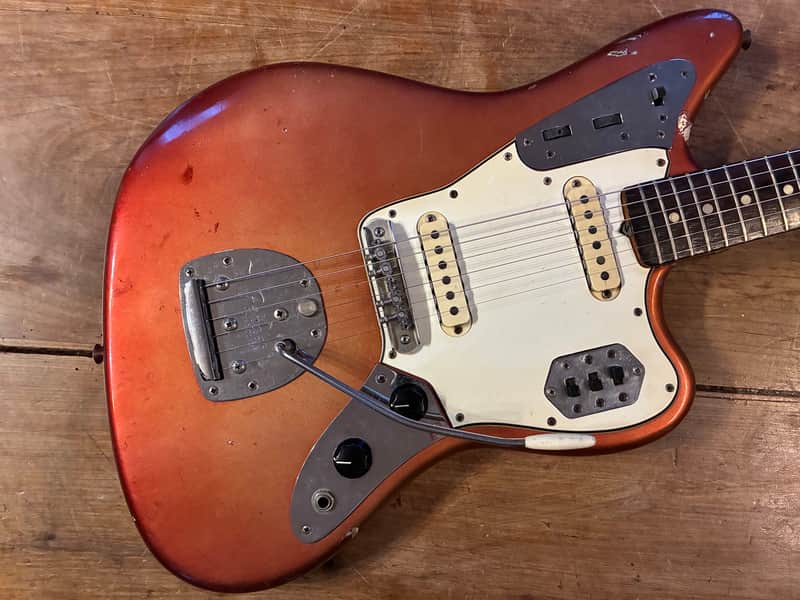 Fender Jaguar 1965 - candy apple red - VIDEO