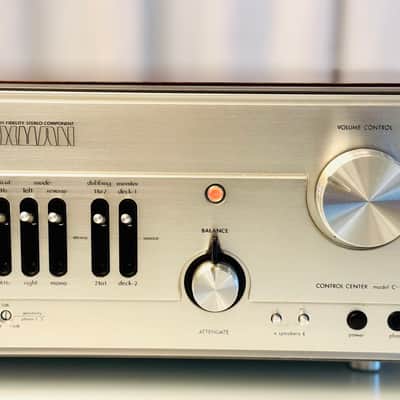 Vintage Luxman ⭐ C-1010 Stereo Preamp Control Center - Serviced +