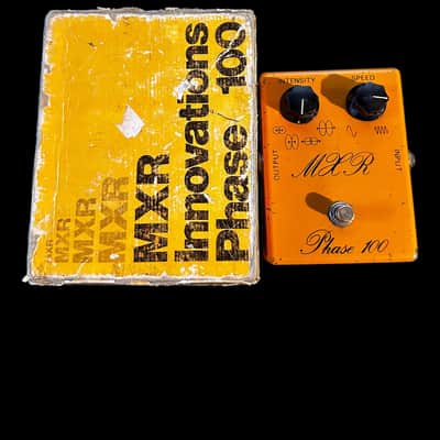 MXR Phase 100 Script 1974 - 1975 | Reverb