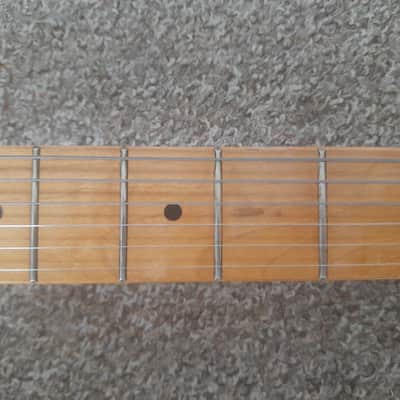 AlfaTone Stratocaster 1970s - Natural Hinoki VG Cond RARE image 11