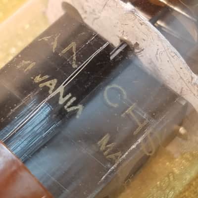 Sylvania 1% Tight Matched JAN-CHS-5932 tNOS AT1000 TESTED Vacuum Tube military black plate rugged 6L6 Beam Power Tetrode 1950-1958 image 8