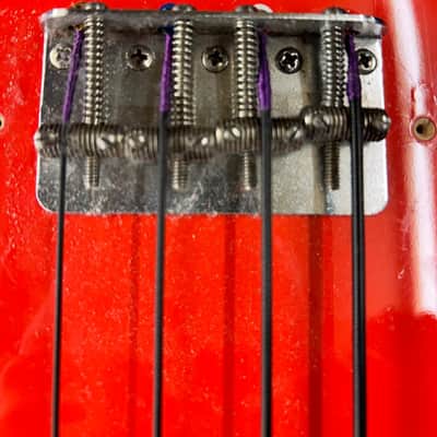 Fender Precision Bass with Rosewood Fretboard 1959 - 1964 - Red Refin image 15