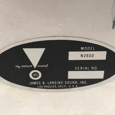 Vintage JBL N2600 Crossover Pair image 10