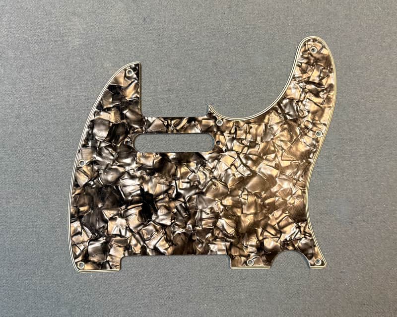 Black Flake Tele Pickguard image 1