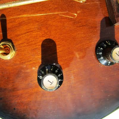 Apollo Violin Bass Guitar, Early 70's, Japan, Matsumoku Factory, Scroll Headstock image 7