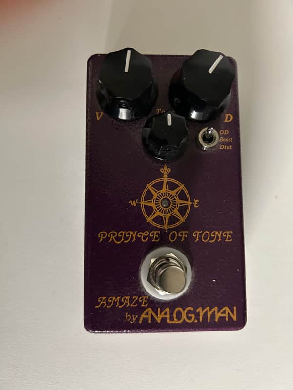 Analogman Prince of Tone Overdrive Pedal | Reverb The Netherlands
