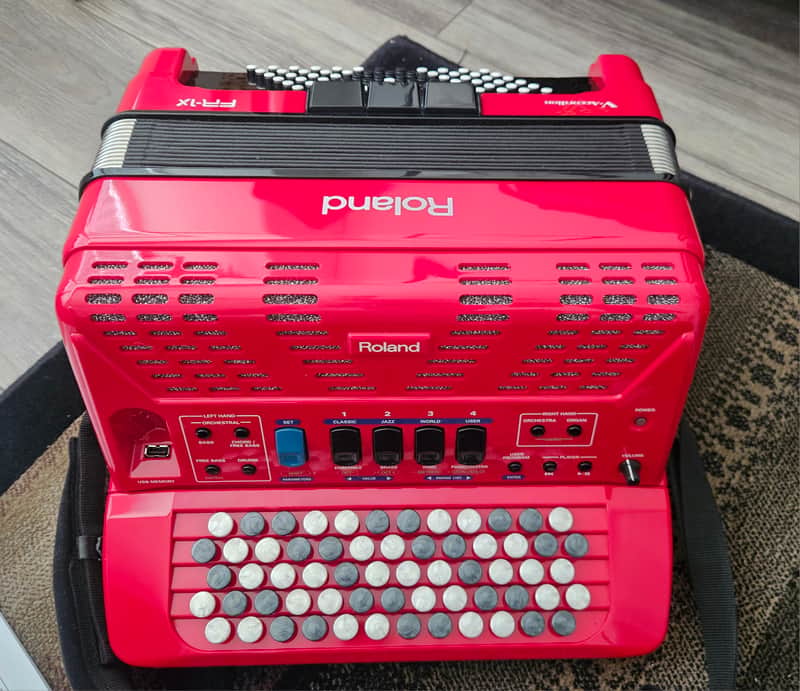 Roland FR-1X-RD V-Accordion 2010s - Red image 1