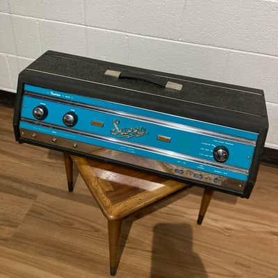 Supro Taurus model S6625 1966 - Blue image 5