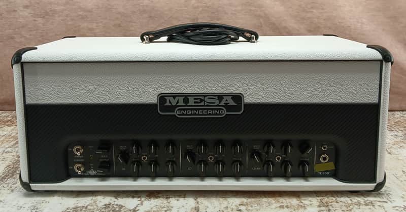 Mesa/Boogie Triple Crown TC-100 Tube Amp Head – Custom White Finish image 1