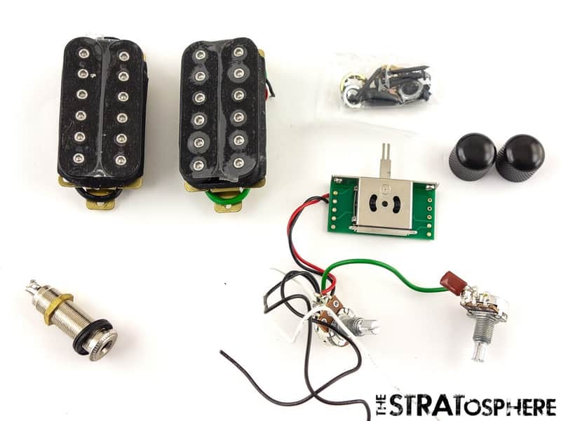LEFTY Ibanez RGA42FM Quantum Humbucker PICKUPS POTS KNOBS JACK Guitar Ceramic imagen 1