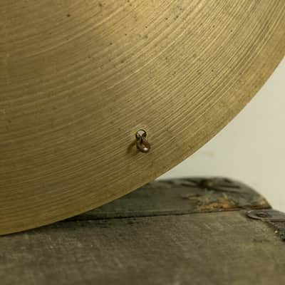 1960s Zildjian A 18" Sizzle Crash Cymbal 1457g image 5