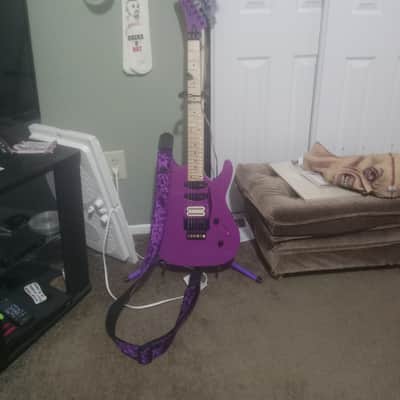 Kramer Striker custom reverse headstock. HSS Floyd 2022 - Present - Majestic Purple image 3
